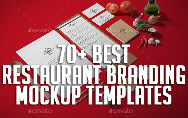 70+ Best Restaurant Branding Mockup Templates