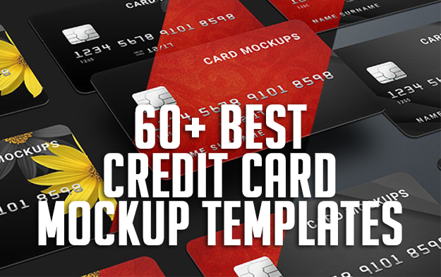 60+ Best Credit Card Mockup Templates