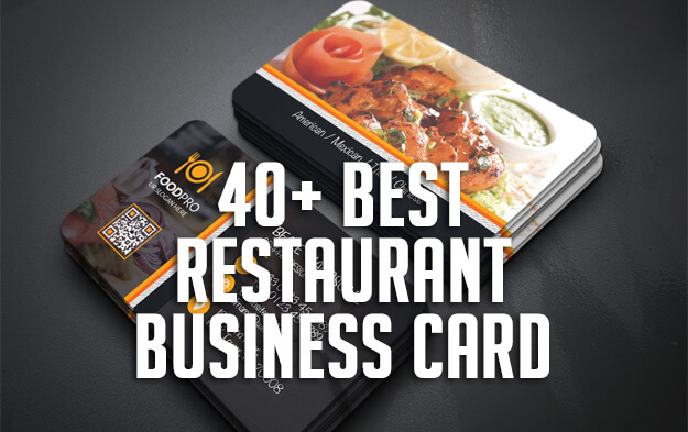 40+ Best Restaurant Business Card Templates