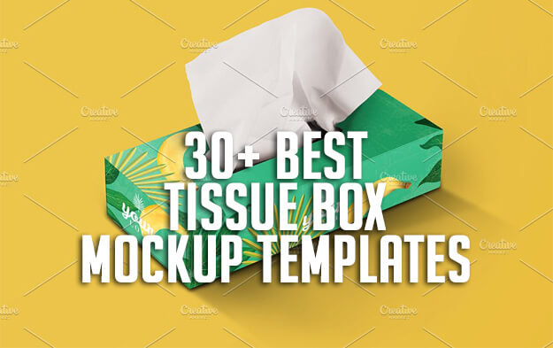 Download 30+ Best Tissue Box Mockup Templates | Free & Premium