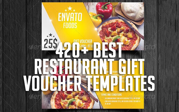 420+ Best Restaurant Gift Voucher Templates