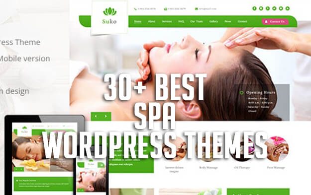 30+ Best Spa WordPress Themes for 2020