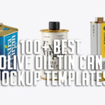 100+ Best Olive Oil Tin Can Mockup Templates