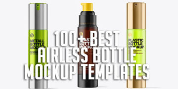 100+ Best Airless Bottle Mockup Templates