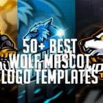 50+ Best Wolf Mascot Logo Templates for eSports, Team and Clan