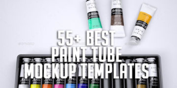 55+ Best Paint Tube Mockup Templates