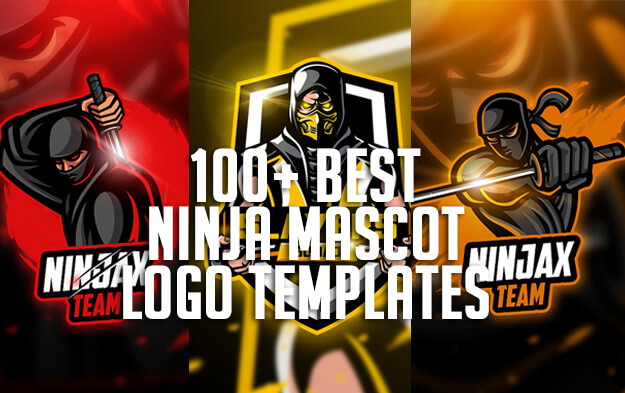 100+ Best Ninja Mascot Logo Templates for eSports, Team and Clan