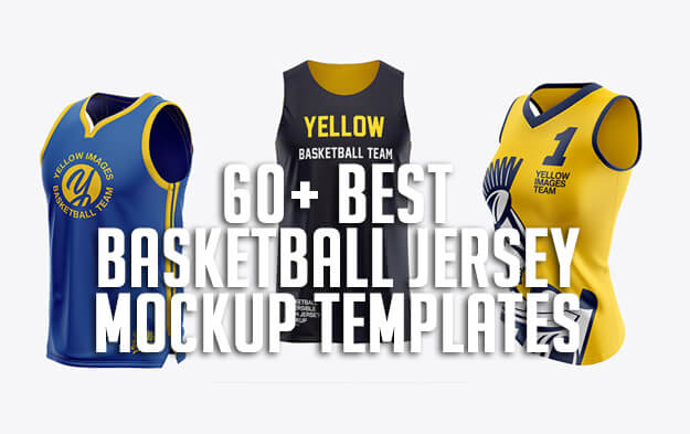 60+ Best Basketball Jersey Mockup Templates
