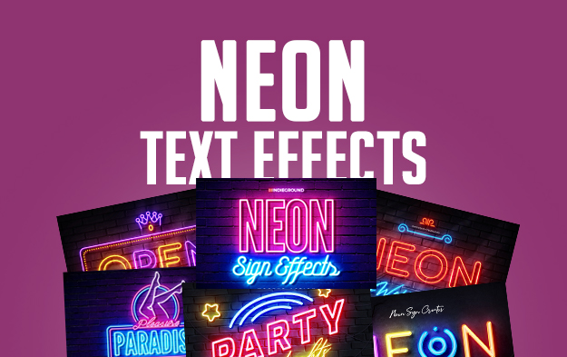 115+ Best Neon Text Effects Templates