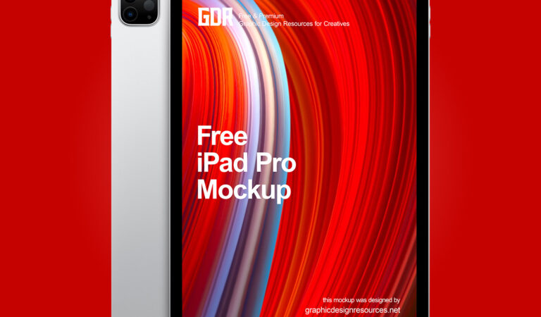 Free iPad Pro 12.9-inch (2022) Mockup